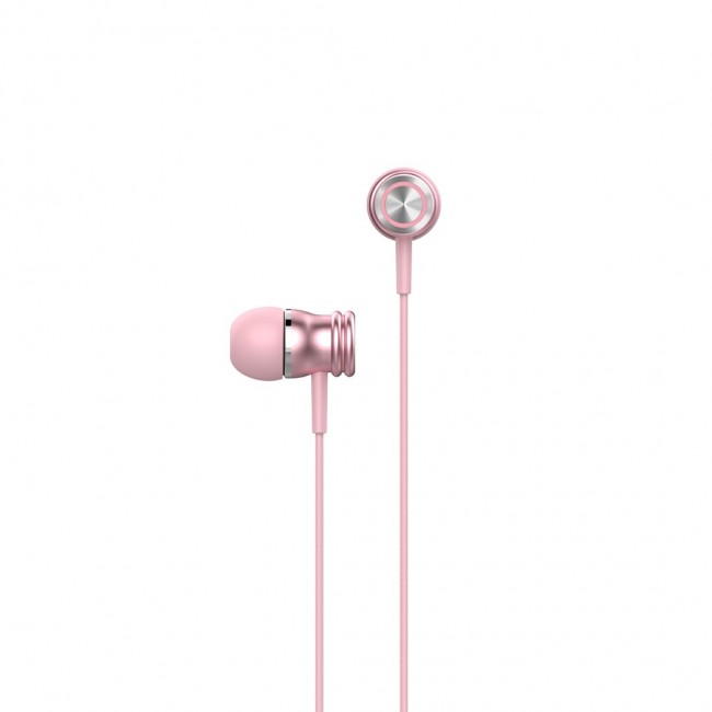 Havit E303P wired headphones pink