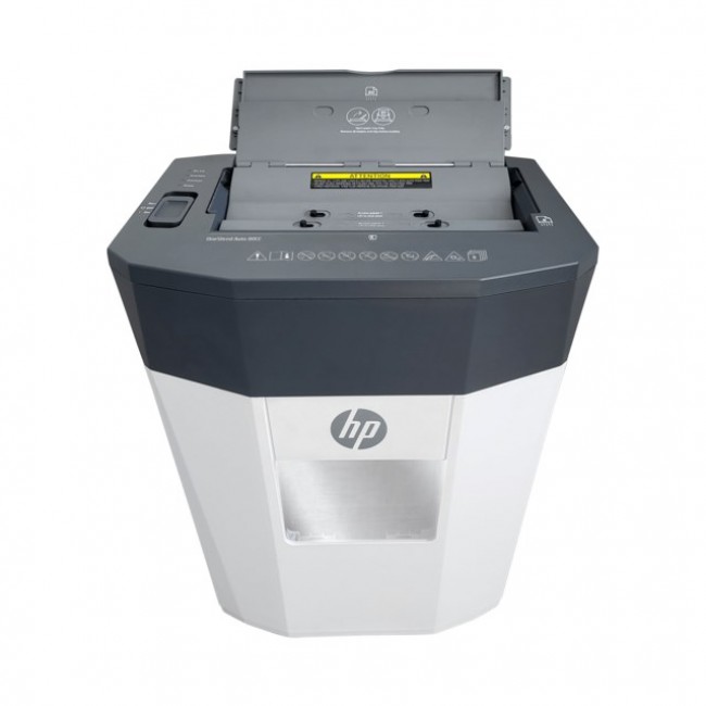 HP OneShred Auto 80CC paper shredder Cross shredding 68 dB 22 cm White