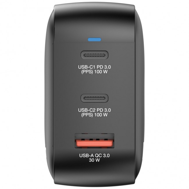 Verbatim GaN Charger 100W Universal Black AC Fast charging Indoor