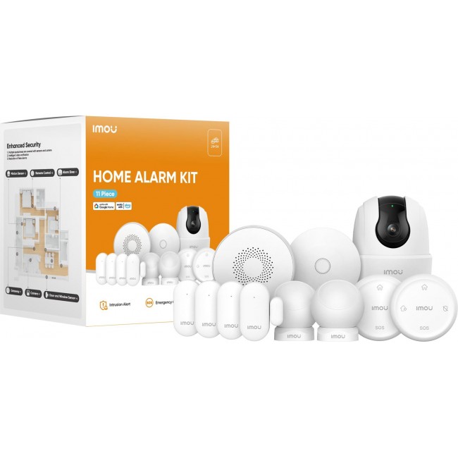 Zestaw czujek Imou Alarm kit z kamerą Ranger 2C