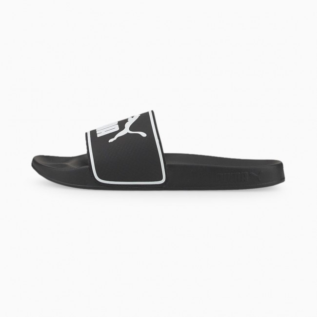 PUMA 384139_01_40.5 flip-flop/slide Male Black, White