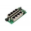 Extralink Gigabit PoE Injector 4 Portowy Active, 4 ports Gigabit 802.3at/af, Mode A