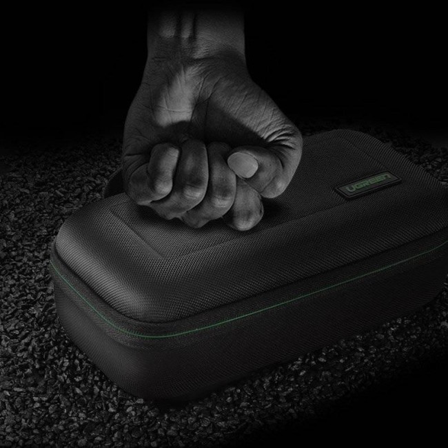 Ugreen LP145 Pouch case Nintendo Ethylene-Vinyl Acetate (EVA), Oxford Black
