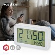Nedis ZBSC30WT digital weather station White LCD Battery