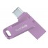 SanDisk Ultra Dual Drive Go USB 256GB USB flash drive USB Type-A / USB Type-C 3.2 Gen 1 (3.1 Gen 1) Lavender