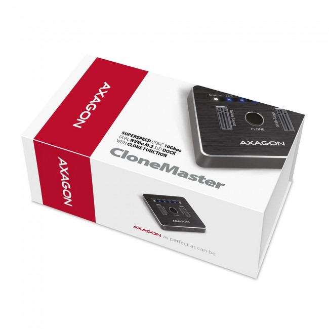 Axagon ADSA-M2C storage drive docking station USB 3.2 Gen 2 (3.1 Gen 2) Type-C Axagon ADSA-M2C storage drive docking station USB 3.2 Gen 2 (3.1 Gen 2) Type-C
