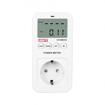 Power socket with energy consumption meter Uni-T UT230B-EU