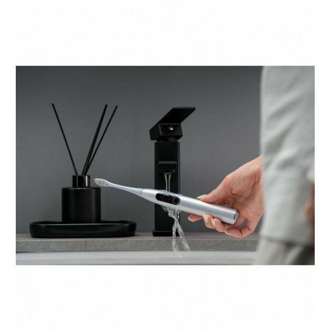 Oclean X PRO DIGITAL SET Adult Sonic toothbrush Silver Oclean X PRO DIGITAL SET Adult Sonic toothbrush Silver