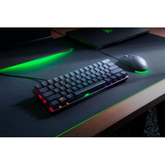 Razer Huntsman Mini 60% Gaming keyboard Opto-Mechanical Purple Switch RGB LED light NORD Wired Razer Huntsman Mini 60% Gaming keyboard Opto-Mechanical Purple Switch RGB LED light NORD Wired