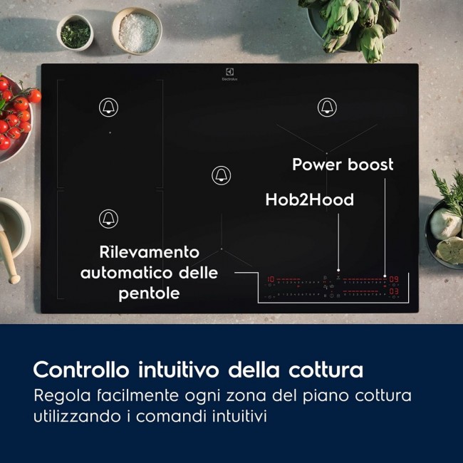 Electrolux Serie 700 EIS62453 Black Built-in 60 cm Zone induction hob 4 zone(s) Electrolux Serie 700 EIS62453 Black Built-in 60 cm Zone induction hob 4 zone(s)