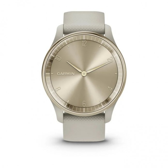 Garmin vivomove Trend LCD 40 mm Hybrid 254 x 346 pixels Touchscreen Gold GPS (satellite) Garmin vivomove Trend LCD 40 mm Hybrid 254 x 346 pixels Touchscreen Gold GPS (satellite)
