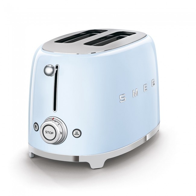 Smeg 50's Style Toaster TSF01PBEU Pastel Blue Smeg 50's Style Toaster TSF01PBEU Pastel Blue