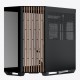 APNX V1-W-BK-v1 Midi Tower Black, Wood