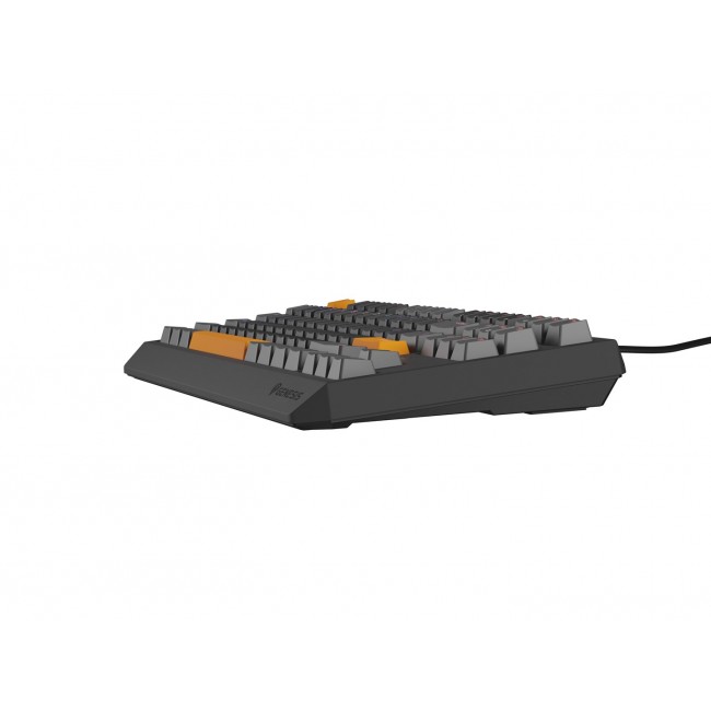 GENESIS Thor 230 TKL keyboard Gaming USB + RF Wireless + Bluetooth QWERTY Black, Grey, Orange