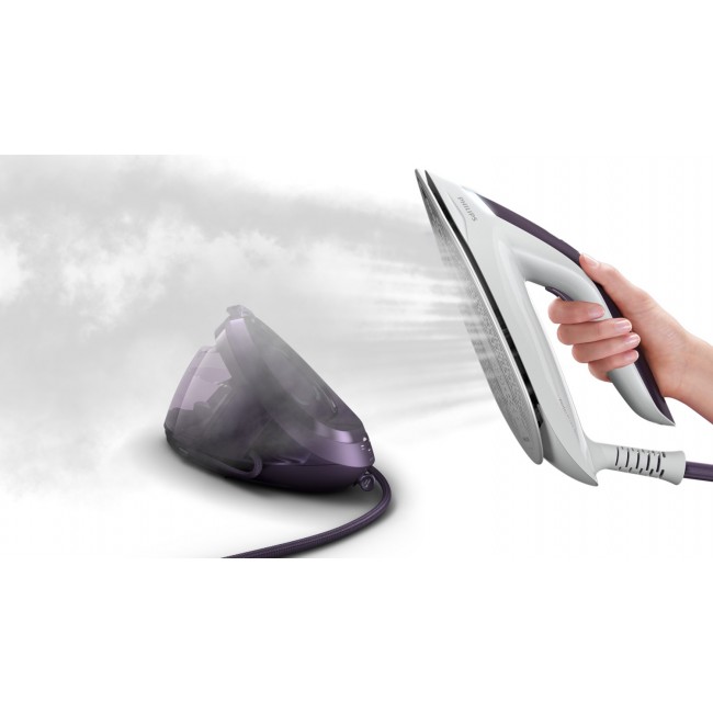 Philips PSG8050/30 steam ironing station 2700 W 1.8 L SteamGlide soleplate Purple Philips PSG8050/30 steam ironing station 2700 W 1.8 L SteamGlide soleplate Purple