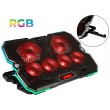 6 FAN VORTEX RGB Laptop Cooling Pad