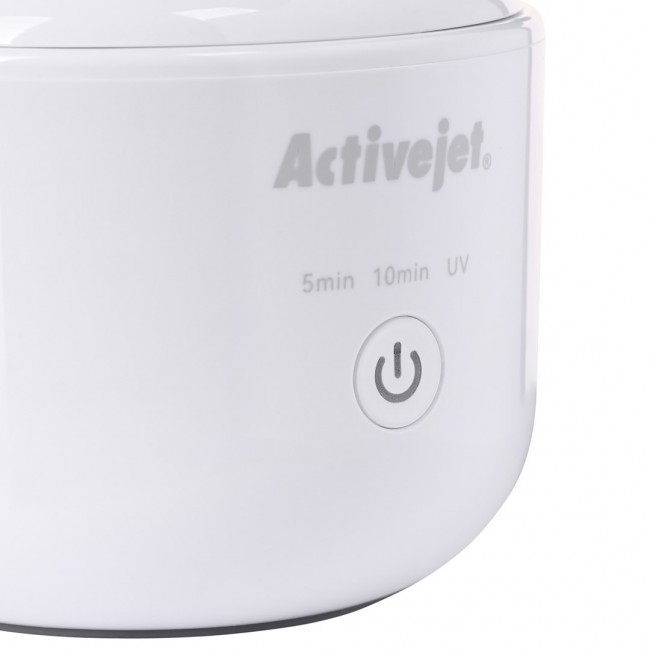 Activejet USB rechargeable UV ultrasonic cleaner AUC-198 white