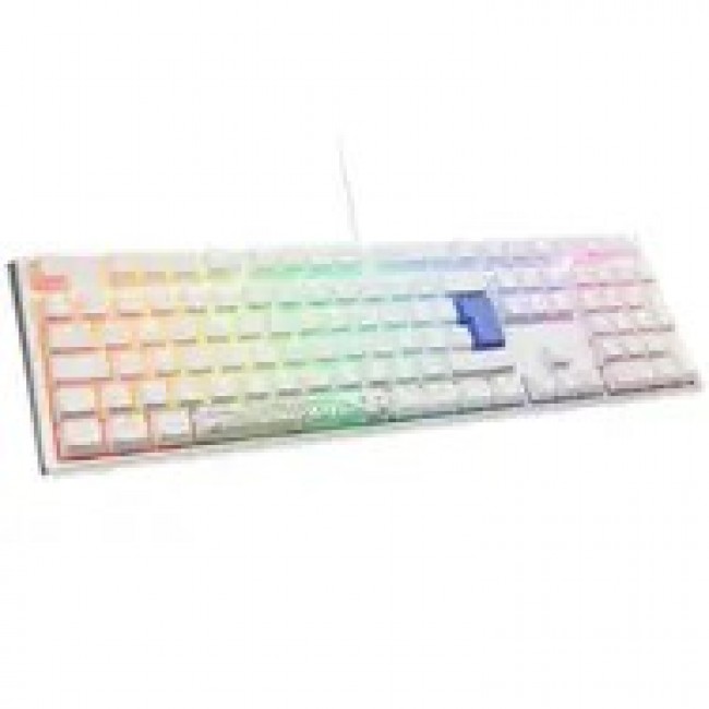 Ducky One 3 Classic Pure White keyboard Gaming USB German