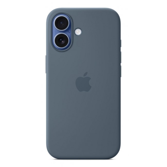 Apple iPhone 17 Silicone Case with MagSafe Anchor Blue