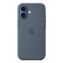 Apple iPhone 17 Silicone Case with MagSafe Anchor Blue