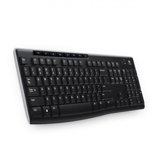 Logitech K270 keyboard RF Wireless QWERTY Black Logitech K270 keyboard RF Wireless QWERTY Black