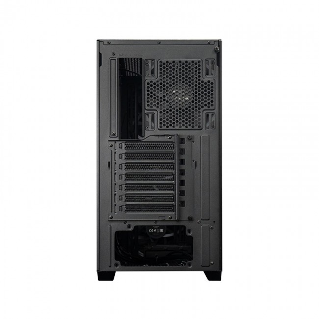 Chieftec Midi Tower GS-03B-BLK-OP, Schwarz Black