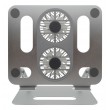 RealPower 495562 laptop stand Stainless steel 43.2 cm (17 RealPower 495562 laptop stand Stainless steel 43.2 cm (17