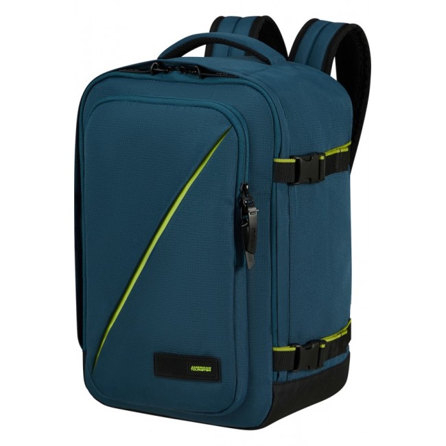 American Tourister Take2cabin S backpack Casual backpack Blue Recycled polyethylene terephthalate (rPET)