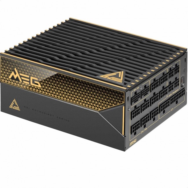 MSI MEG Ai1600T 1600W PCIE5 80+ Titanium power supply (306-7ZPEX11-CE0)