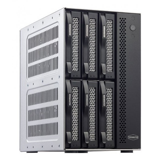 TerraMaster D6-320 disk array Desktop Black