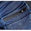 NEO TOOLS DENIM Work Trousers, Cordura Reinforcements, Detachable Holster Pockets, Navy Blue, Size M/50