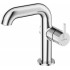 Washbasin mixer with rectangular spout