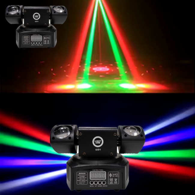 LIGHT4ME SID1 LED multieffect lighting 4in1 RGBWA effect LIGHT4ME SID1 LED multieffect lighting 4in1 RGBWA effect