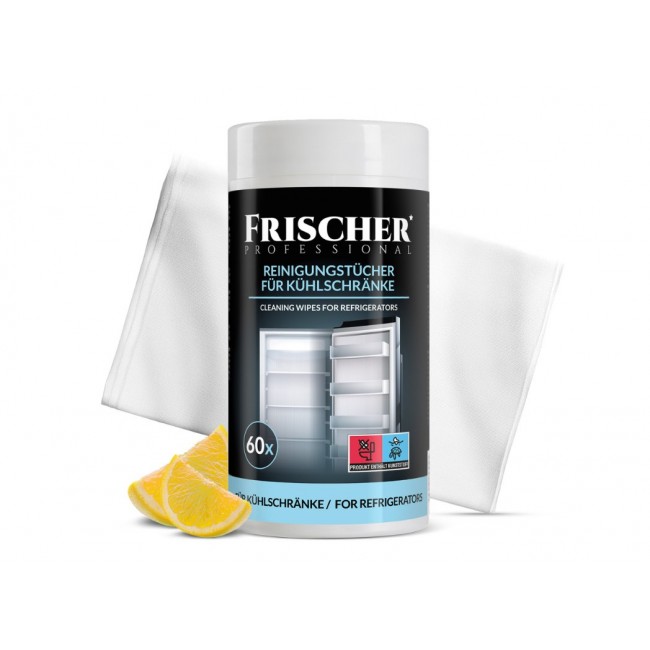 Frischer damp cloths for fridge cleaning 60 pcs. Frischer damp cloths for fridge cleaning 60 pcs.