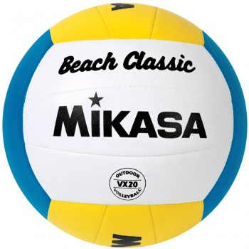 Volleyball Mikasa VX20 white-blue-yellow 5