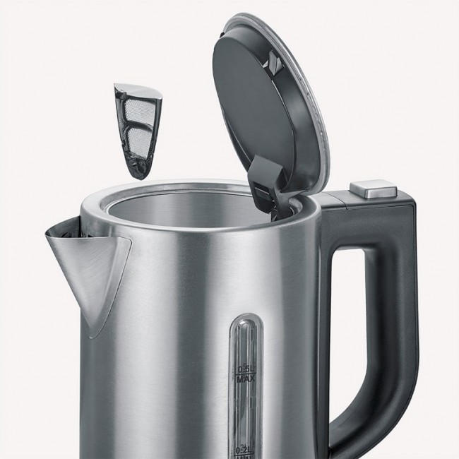Severin WK 3647 electric kettle 0.5 L 1100 W Silver