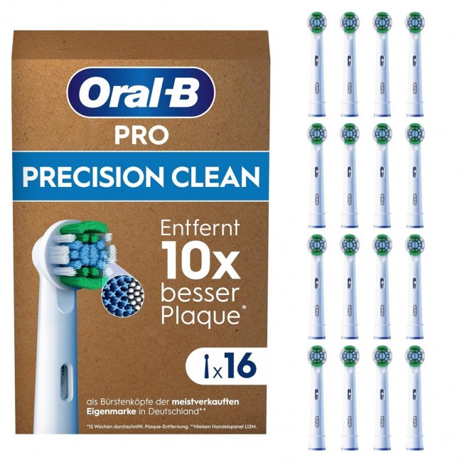 Braun Oral-B Aufsteckb rsten Pro Precision Clean 16er Braun Oral-B Aufsteckb rsten Pro Precision Clean 16er