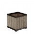 KETER 262635 garden planter ashwood