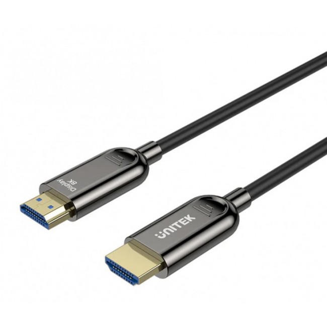 UNITEK OPTICAL CABLE HDMI 2.1 AOC 8K 120HZ 5M UNITEK OPTICAL CABLE HDMI 2.1 AOC 8K 120HZ 5M