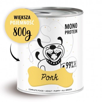 PAKA ZWIERZAKA Pepe Pork - wet dog food - 800g