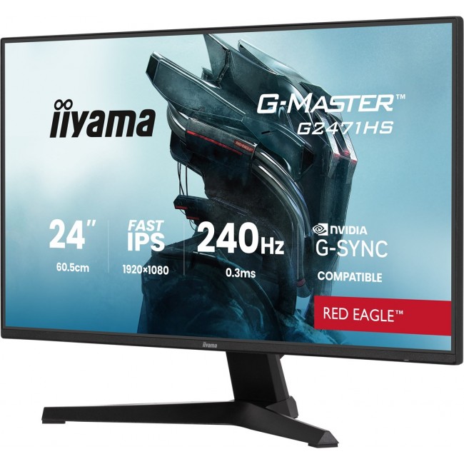 iiyama G-MASTER G2471HS-B1 computer monitor 60.5 cm (23.8 iiyama G-MASTER G2471HS-B1 computer monitor 60.5 cm (23.8