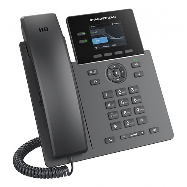 Grandstream Networks GRP2610 IP phone Black 2 lines TFT