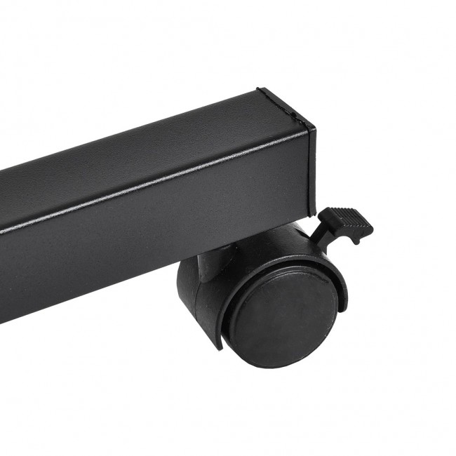 Maclean mobile desk/laptop stand, black, height adjustment 59-89cm, max. 30kg , MC-121 B