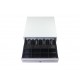Equip Cash Register Drawer for Point of Sale (POS) System, 4 Bill/8 Coin Compartments, Removable Coin Slots, RJ11 connector
