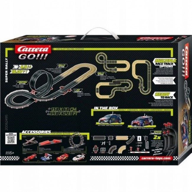 Carrera Super Rally Track, 4.9 m