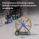 FIBERGLASS CABLE PULLER 9mm/100m (REMOTE CONTROL/STEEL) PE + STAND FIBERGLASS CABLE PULLER 9mm/100m (REMOTE CONTROL/STEEL) PE + STAND