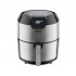 Tefal Easy Fry EY401D Single 4.2 L Stand-alone 1500 W Hot air fryer Black, Stainless steel