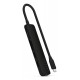 Satechi ST-P6SK interface hub USB Type-C 10000 Mbit/s Black