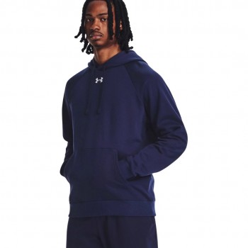 Under Armour Rival Fleece Hoodie navy blue 1379757 410 L
