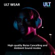 Sony ULT WEAR - Wireless Bluetooth Headphones with ULT POWER SOUND, Ultimate Deep Bass, Noise Cancelling, Clear Call Quality, Up to 30hr Battery Life, IOS & Android